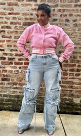 GLOW GETTER VARSITY JACKET