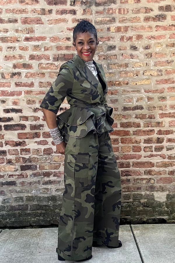 CAMO OBSESSION TROUSERS