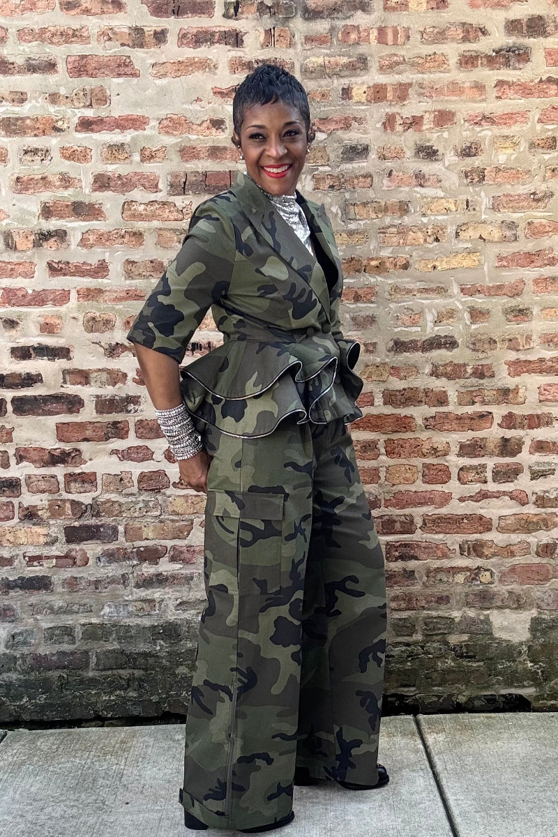CAMO OBSESSION TROUSERS