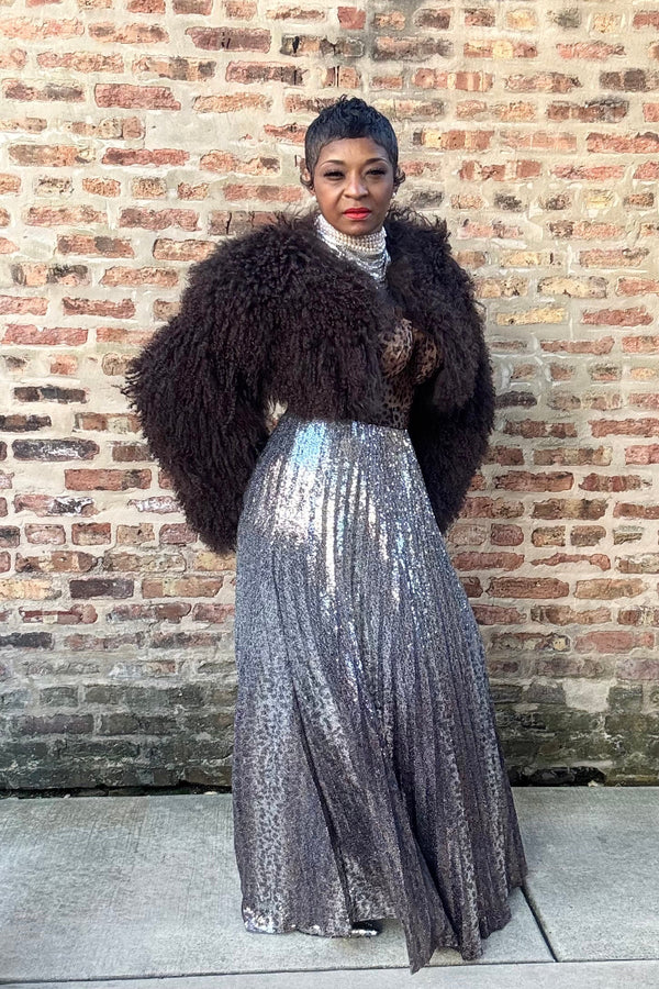 METALLIC MIRAGE MAXI