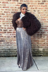 METALLIC MIRAGE MAXI