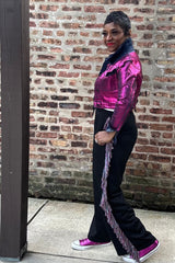 QUITE FIRE ~ PINK METALLIC JACKET