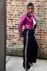 SLOW BURN ~ FRINGE JOGGERS