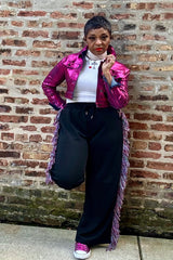 SLOW BURN ~ FRINGE JOGGERS