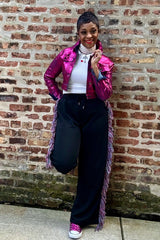 QUITE FIRE ~ PINK METALLIC JACKET