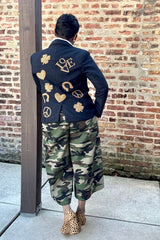 PEACE, LOVE & LUCK BLAZER