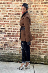 THE GLAM DISTRESSED DENIM