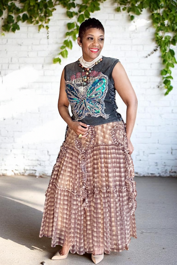 PLAID REVERIE MAXI