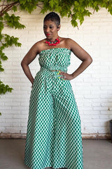 GEOMETRIC STRAPLESS SET