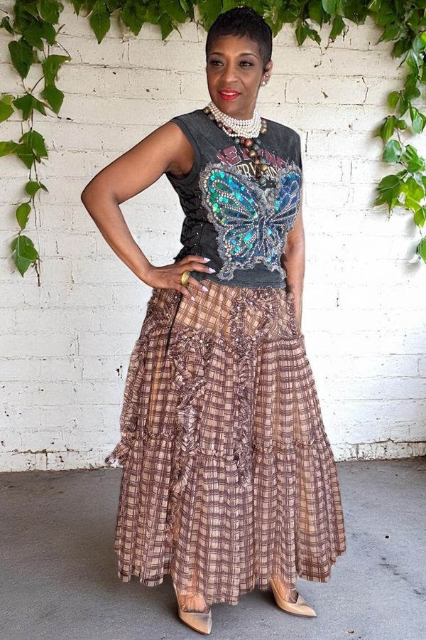 PLAID REVERIE MAXI