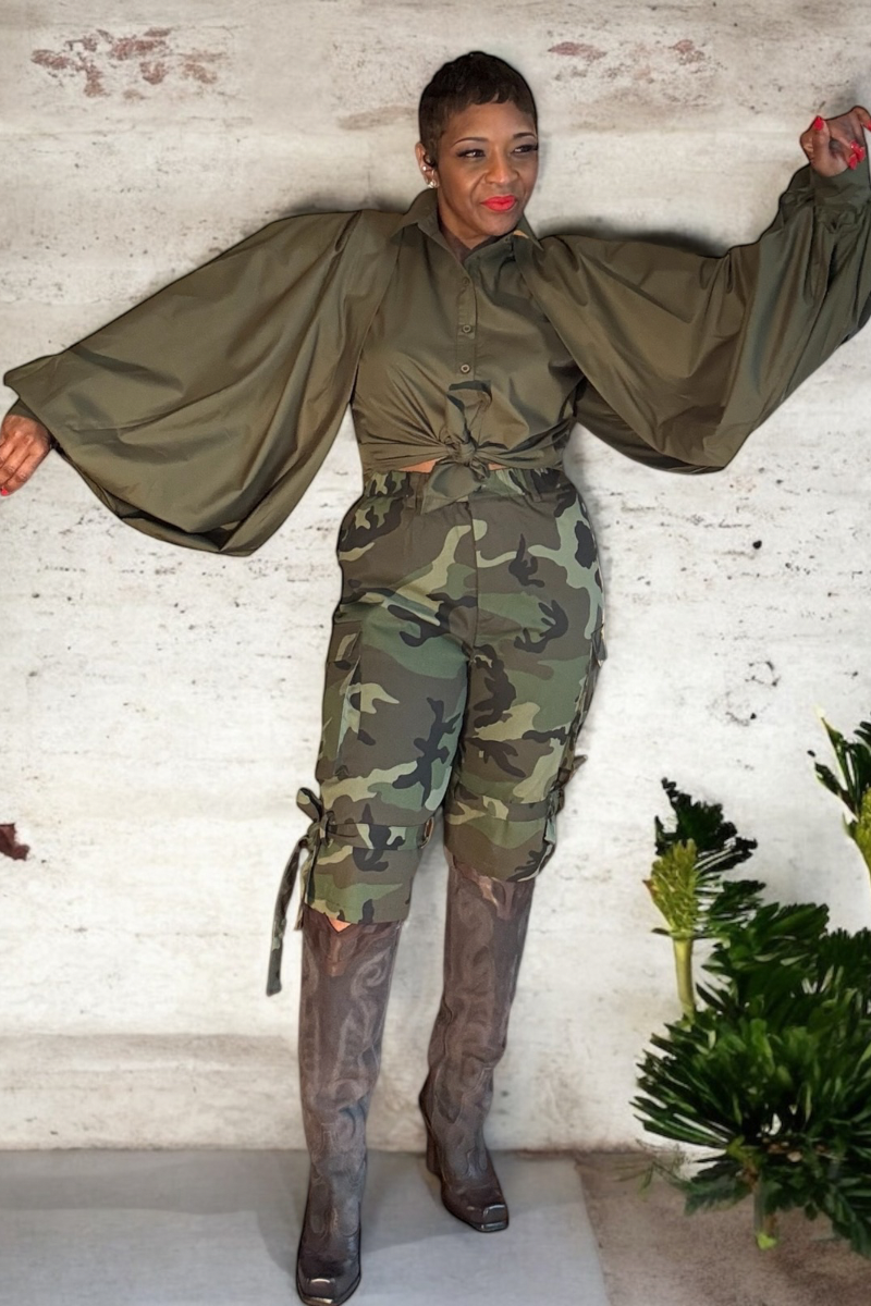 TAKE FLIGHT BLOUSE