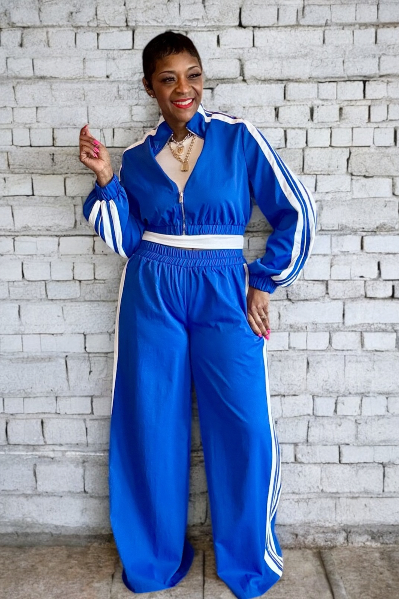 COBALT ATHLEISURE SET
